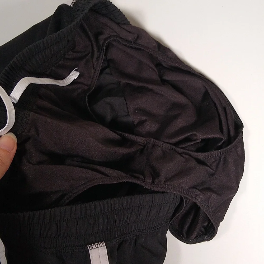 Champion womens athletic shorts set of 2‎ black gray size small